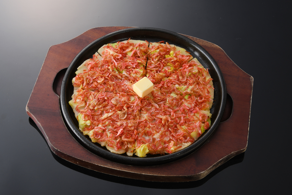 桜エビと春キャベツのチヂミ