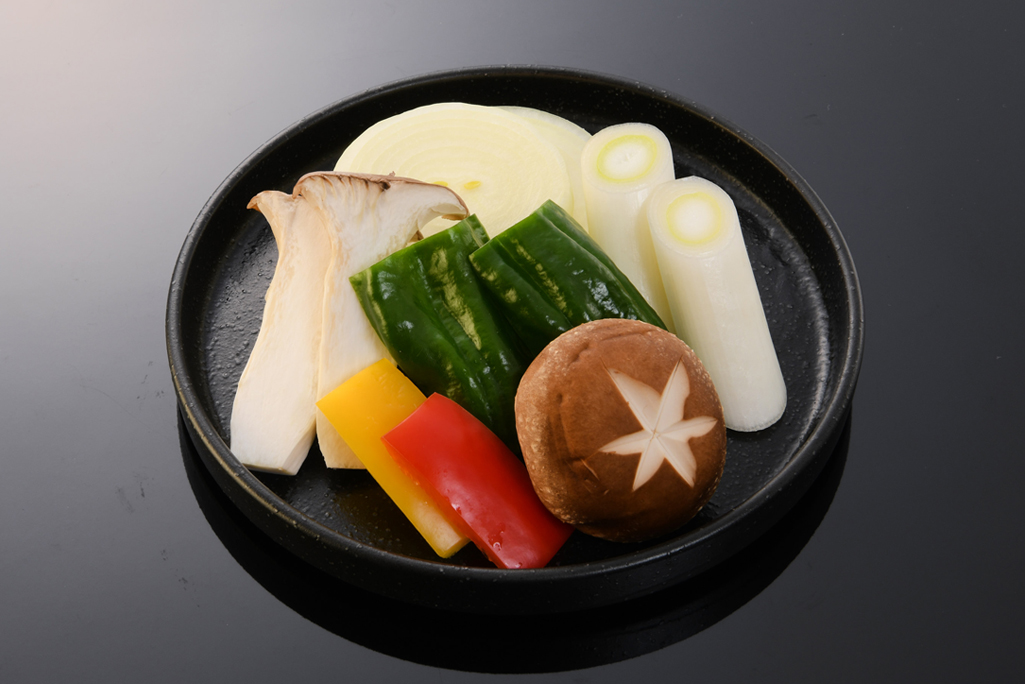 6種の野菜焼き