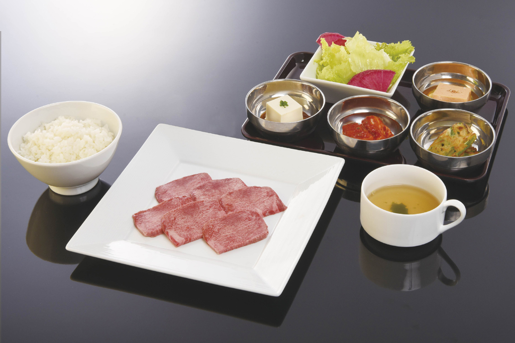 上タン塩ランチ